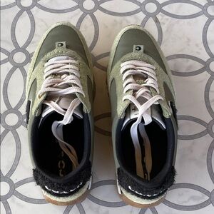 Coach Green and Black Athletic Shoes